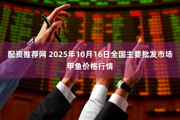 配资推荐网 2025年10月16日全国主要批发市场甲鱼价格行情