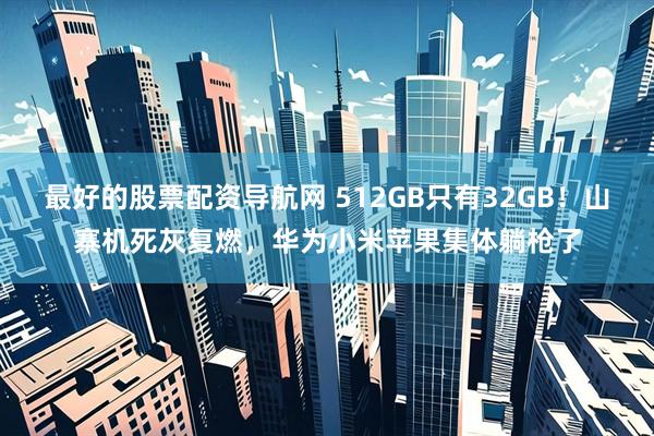 最好的股票配资导航网 512GB只有32GB！山寨机死灰复燃，华为小米苹果集体躺枪了